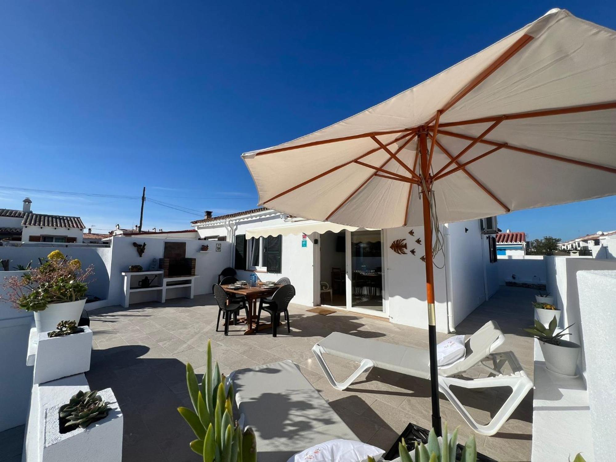 Tramontana Villa Cala En Porter  エクステリア 写真