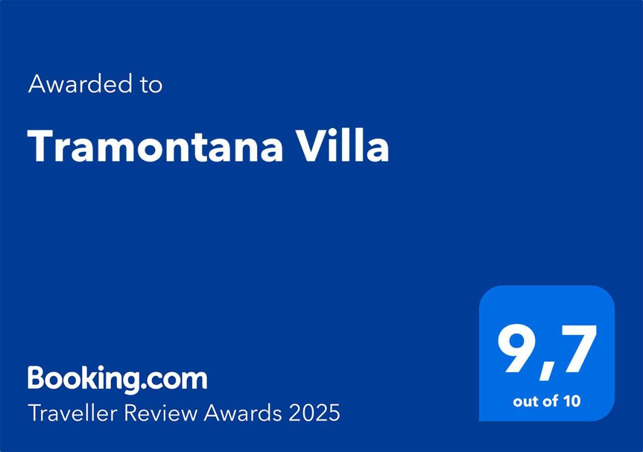 Tramontana Villa Cala En Porter  エクステリア 写真
