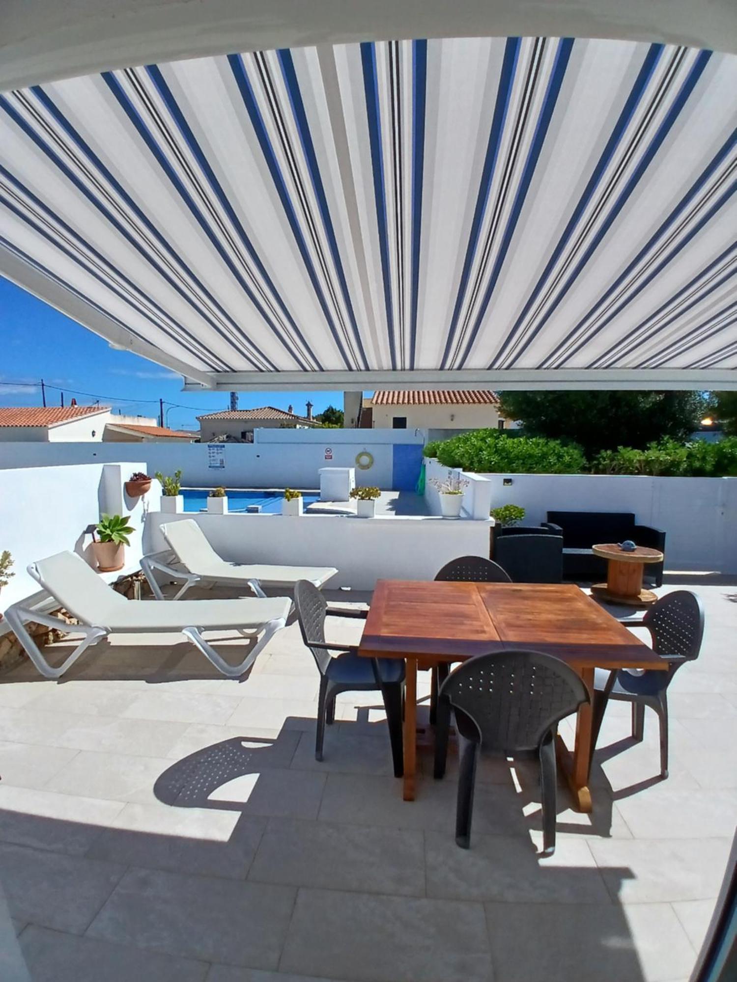 Tramontana Villa Cala En Porter  エクステリア 写真